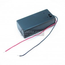 9V Battery Case with Slide Switch