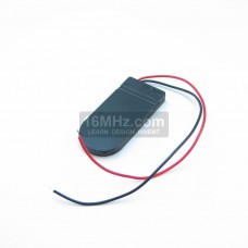 Coin Cell Battery Case with Switch - Holds 2 x CR2032/CR2025