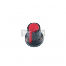 Black Knob with Red Pointer 6mm